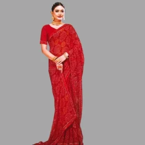 gorget saree